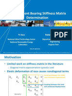 Rolling Element Bearing Stiffness Matrix Determination: Yi Guo Robert G. Parker