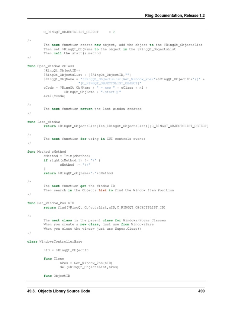 Ring Programming Language Book - Part 52 of 84 | PDF | Scope (Computer ...