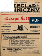 Zeszyt Kotłowy - Przegląd Techniczny, 1934 PDF