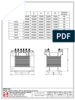 DRWG No: - TITLE: 500VA-7.5kVA 1PH IT Dimensional Drawing: Melcon Controls Private Limited