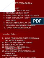 Riset Pemasaran 1