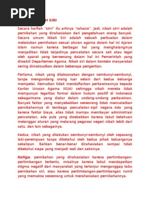 Aik 4 Nikah Siri