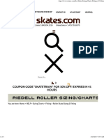 Ice Skate Sizing Charts & Fitting