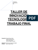 Taller de Innovación Tecnologica Trabajo Final