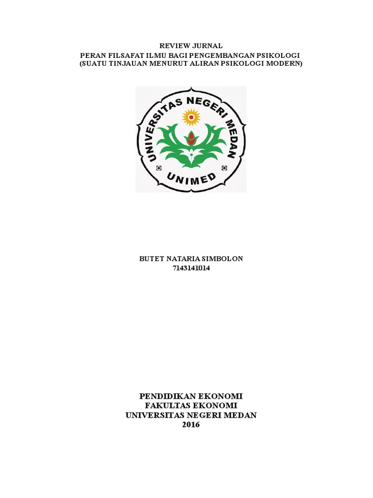 Review Jurnal Filsafat Pendidikan Pdf