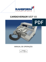Cardioversor MDF-03 Manual