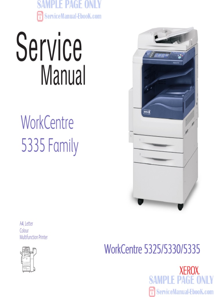 Xerox Workcentre 5325 5330 5335 Service Manual Free PDF | PDF