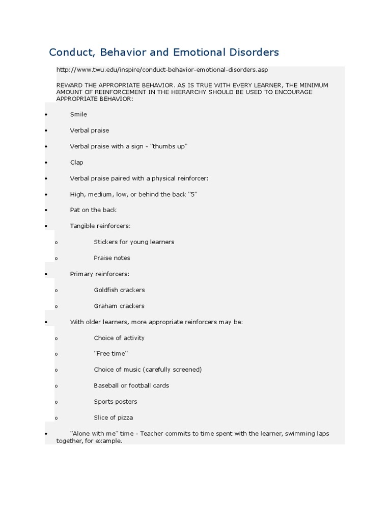 Encouraging Positive Behavior in Learners | PDF
