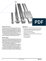 Speed and Accuracy Applications: Linear Drive Units