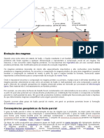 Evolução Dos Magmas - Fusão Parcial