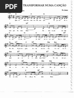 Quero Trasnoformar Em Uma Canção