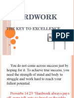 Hardwork: The Key To Excellence