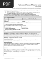 Withdrawal-Leave of Absence Form 201601