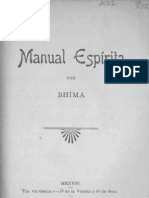 Francisco I. Madero, Manual Espirita - Bhima