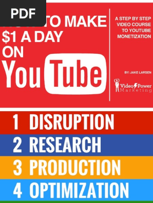 How to Make a Dollar a Day on YouTube