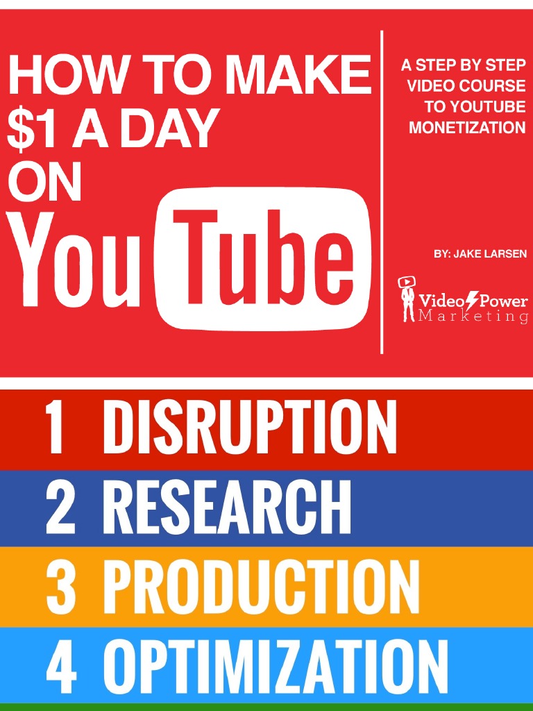 How To Make A Dollar A Day On YouTube PDF Search Engine
