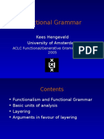Functional Grammar