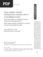 Espaço, imagem e memória