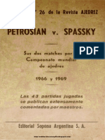 Petrosian vs. Spassky - Editorial Sopena PDF