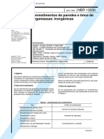 NBR 13530 Revestimento de Paredes e Tetos de Argamassas Inorganicas PDF