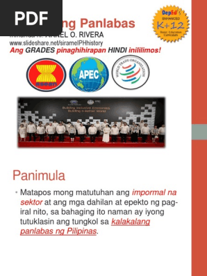 Aralin25 Kalakalang Panlabas Pdf