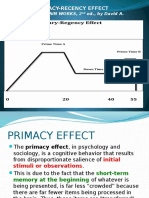 Primacy Recency Theory1a