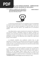 1.-La Evaluación y Los Centros Escolares(Sandoval,Estelvina)