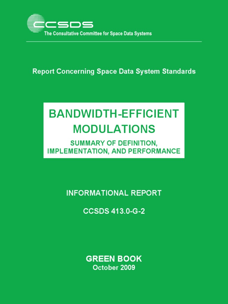 Bandwith Efficient Modulation PDF Modulation Bandwidth (Signal