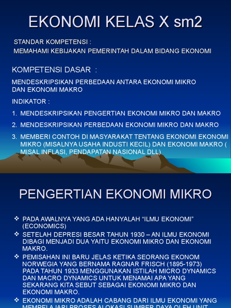 Perbedaan Ilmu Ekonomi Mikro Dan Makro Berbagai Perbedaan