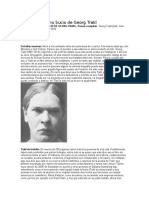 El Romanticismo Sucio de Georg Trakl