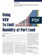 Using VAV Systems To Limit Humidity at Part Load