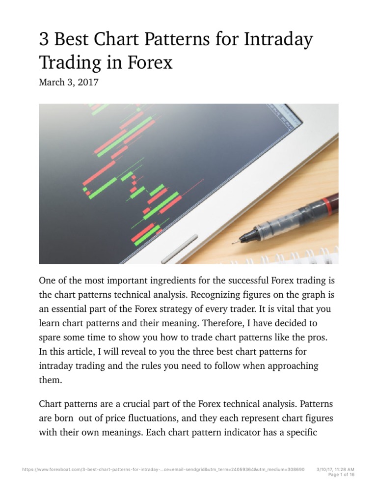 3 Best Chart Patterns For Intraday Trading in Forex PDF Day Trading