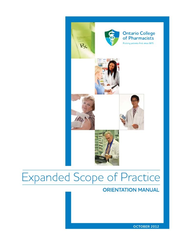 Expanded Scope Orientation Manual | PDF | Medical Prescription | Pharmacy