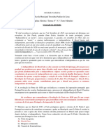 O processo gradual da independência do Brasil