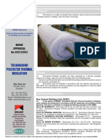 Technobond Insulation BRANZ Appraisl No 693 Ceiling and Wall PDF