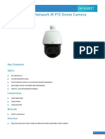 UNV IPC6242SL-X33 2MP VF Laser Network IR PTZ Dome Camera Datasheet V2.0