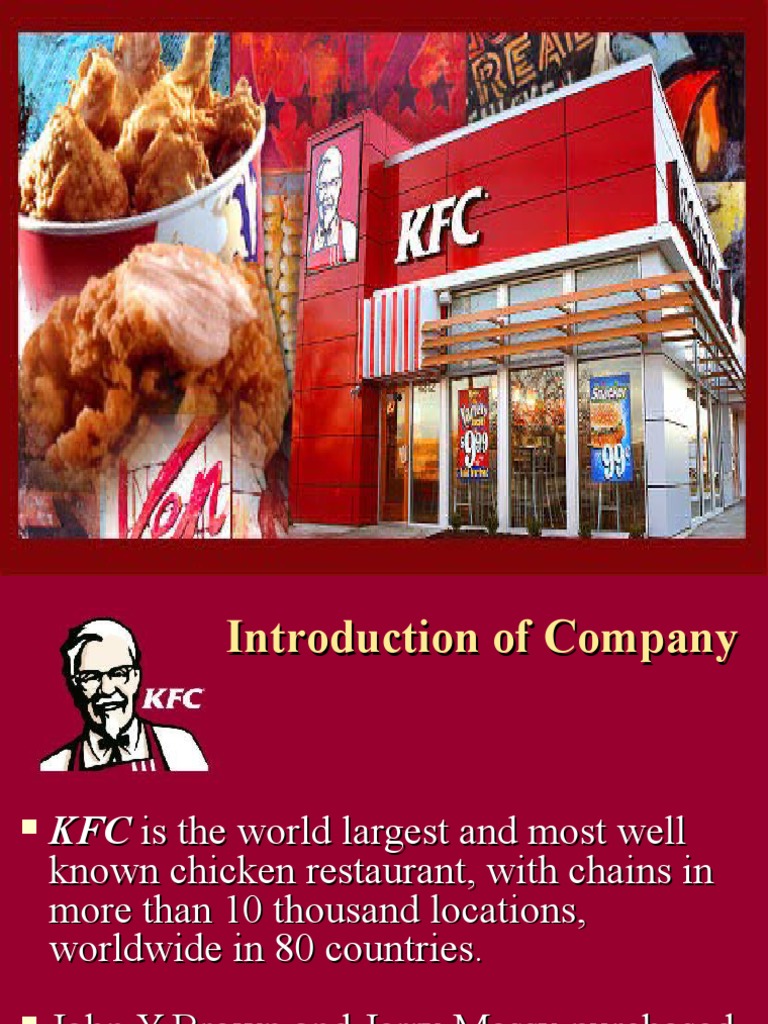 KFC Food Industry Food And Drink