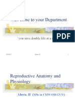 Reproductive Anatomy and Physiology Overview