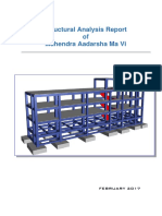 Structural Design Brief Report of Mahendra Aadarsha Ma Vi