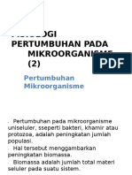 Fisiologi Pertumbuhan Pada Mikroorganisme (2)