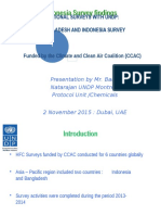 CCAC-UNDP Side Event - HFC Surveys - UNDP - Bangladesh and Indonesia