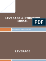 LEVERAGE & STRUKTUR MODAL