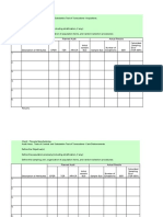 Case 15-34 Sampling Data Sheets