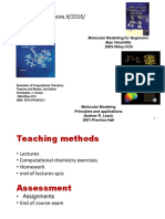 Materiale Didattico:: Molecular Modelling For Beginners Alan Hinchliffe 2003-Wiley-VCH