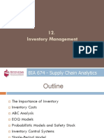 SCA 12 - Inventory Management