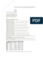 Sintaxis SQL