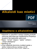 Alkaloidi Kao Miotici