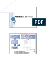 2 - Métodos de Calibração