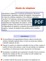 Methode Du Simplexe