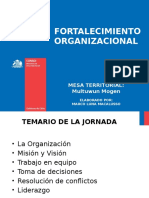 Fortalecimiento Organizacional Taller 2017